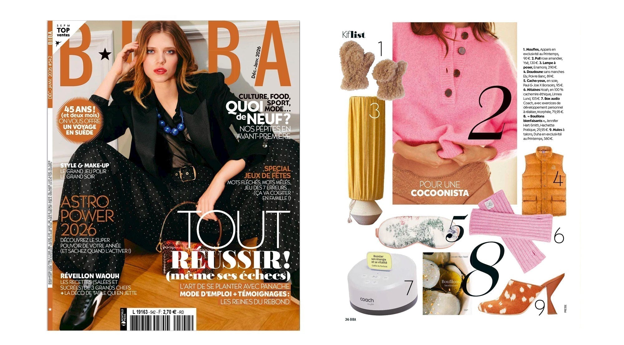 Linnea Lund featured in Biba Magazine