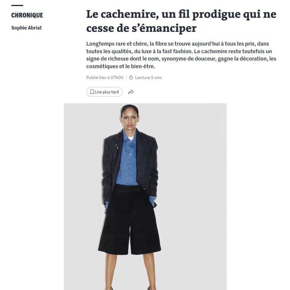 Linnea Lund in Le monde