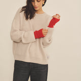 Noah Mittens - Cherry Red