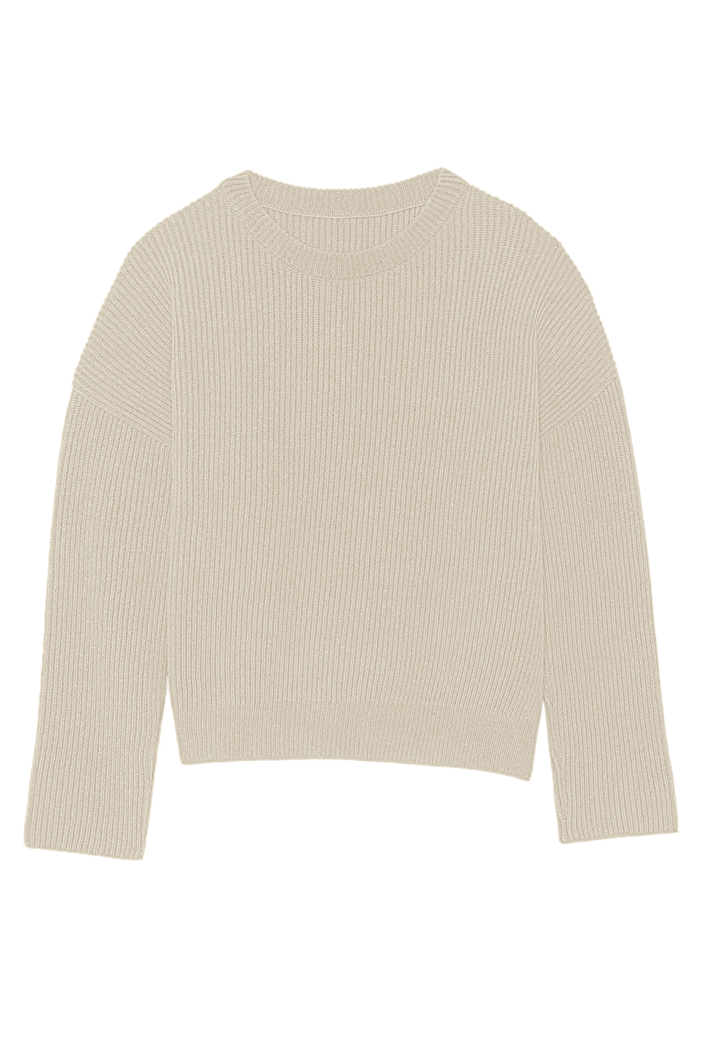 Beige cashmere sweater - packshot|  Edward | Linnea Lund