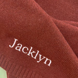 Cashmere embroidery | Linnea Lund