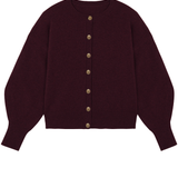 Gabriella Cardigan - Bordeaux