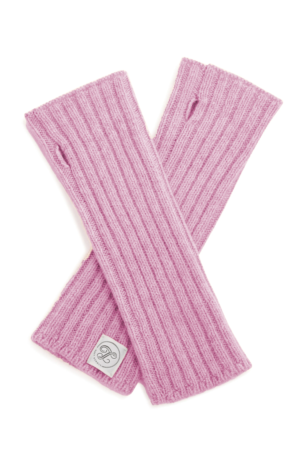 Bubblegum pink cashmere mittens unisex - packshot | Noah | Linnea Lund