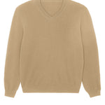 Cashmere sweater unisex beige - packshot | Max | Linnea Lund