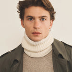 aqua blue cashmere collar men | Maya | Linnea Lund