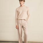 Light pink men cashmere sweater - look | Mimmi | Linnea Lund