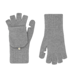 Grey cashmere mittens women - packshot | Vantar | Linnea Lund