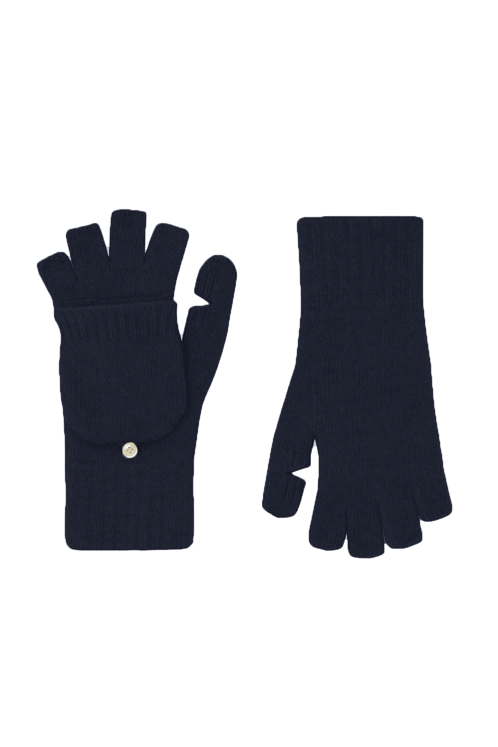 Dark blue cashmere mittens | Vantar | Linnea Lund