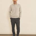 Light grey men cashmere sweater - look | Ralph | Linnea Lund