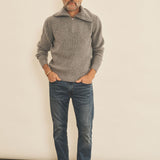 Grey men cashmere sweater - look | Sam | Linnea Lund