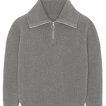 Grey men cashmere sweater - packshot | Sam | Linnea Lund