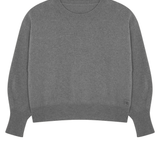 Grey cashmere sweater women - packshot | Sarah | Linnea Lund