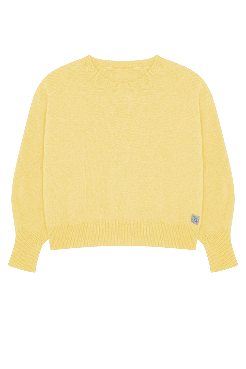 Light yellow cashmere sweater women - packshot | Sarah | Linnea Lund