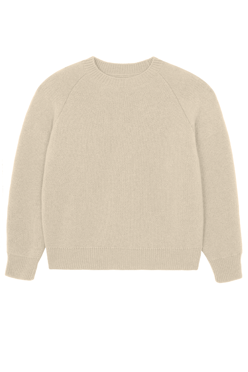 Cashmere sweater men beige color - packshot | Sergio | Linnea Lund