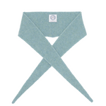 Aqua color cashmere sophie scarf bandana - packshot | Violette | Ines de la Fressange x Linnea Lund