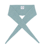 Aqua color cashmere sophie scarf bandana - packshot | Violette | Ines de la Fressange x Linnea Lund