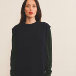 Cashmere sleeveless cardigan women midnight blue - front view | Berit | Linnea Lund