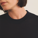 dark blue cashmere dress women - focus | Juliana | Linnea Lund