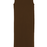 brown chocolate cashmere dress women - packshot | Mia | Linnea Lund