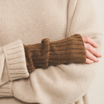 brown cashmere mittens for women | Noah | Linnea Lund