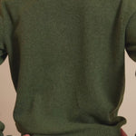 Dark green cashmere polo sweater men - video | Ralph | Linnea Lund