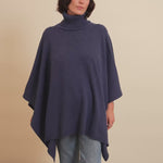 blue cashmere poncho women - video | Angela | Linnea Lund