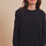 Cashmere sleeveless cardigan women midnight blue - video | Berit | Linnea Lund