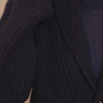 navy blue cashmere cardigan women - video | Philippe | Linnea Lund