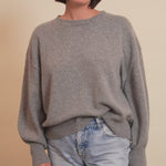 Grey cashmere sweater women - video | Sarah | Linnea Lund