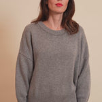 grey cashmere sweater women - video | Francesca | Linnea Lund