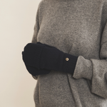 Dark blue cashmere mittens | Vantar | Linnea Lund