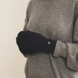 Dark blue cashmere mittens | Vantar | Linnea Lund