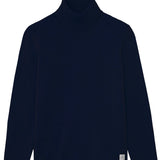 dark blue cashmere sweater men - packshot | François | Linnea Lund